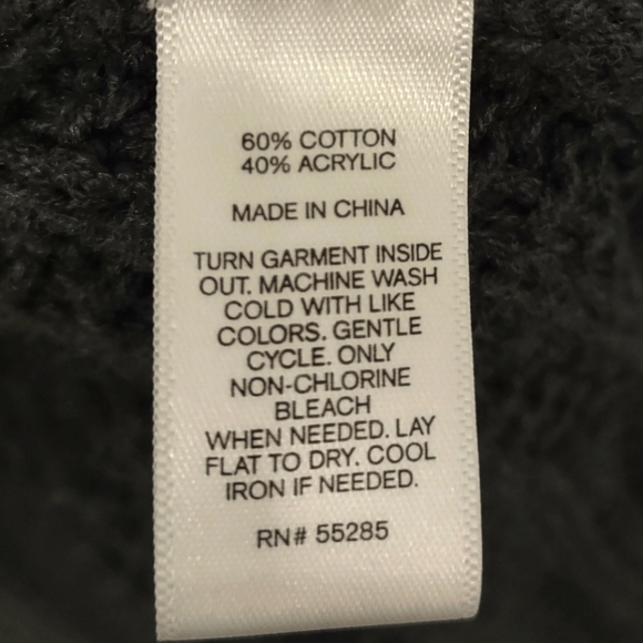 Express Forest Green Oversized Knit Cardigan Sweater Size S - Picture 5 of 6